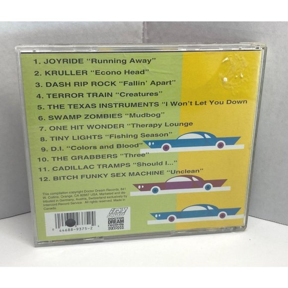 Test Spin! Sampler Doctor Dream CD Punk Rock Cadlillac Tramps Joyride Kruller - Picture 3 of 8